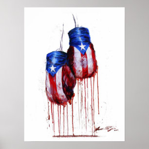 Póster Spirit of Puerto Rican Boxing