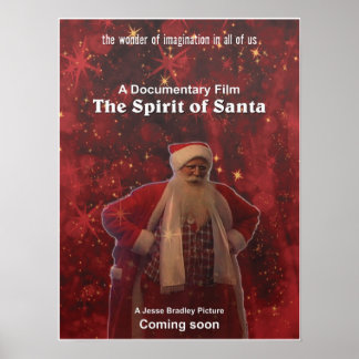 Póster Spirit of Santa Movie Poster 18 by 24 copy
