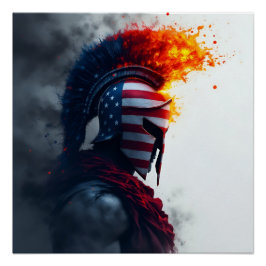 Póster Spirit of the Spartan