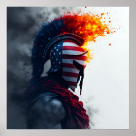 Póster Spirit of the Spartan