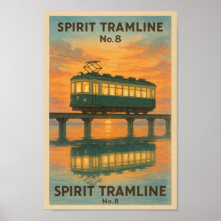 Póster Spirit Tramline No. 8