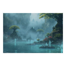 Póster Spirits by the Still Waters