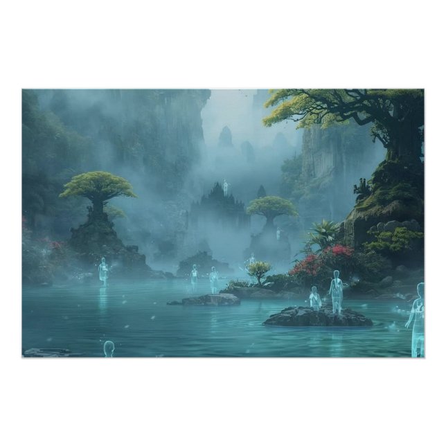 Póster Spirits by the Still Waters (Anverso)