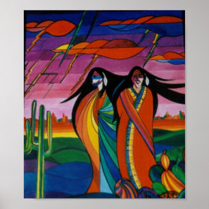 Póster Spirits of the Desert