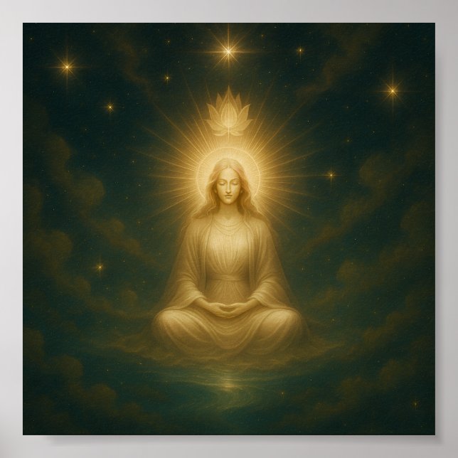 Póster Spiritual Enlightenment Wall Decor (Frente)
