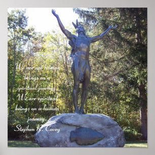 Póster Spiritual Native American