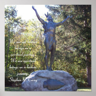 Póster Spiritual Native American