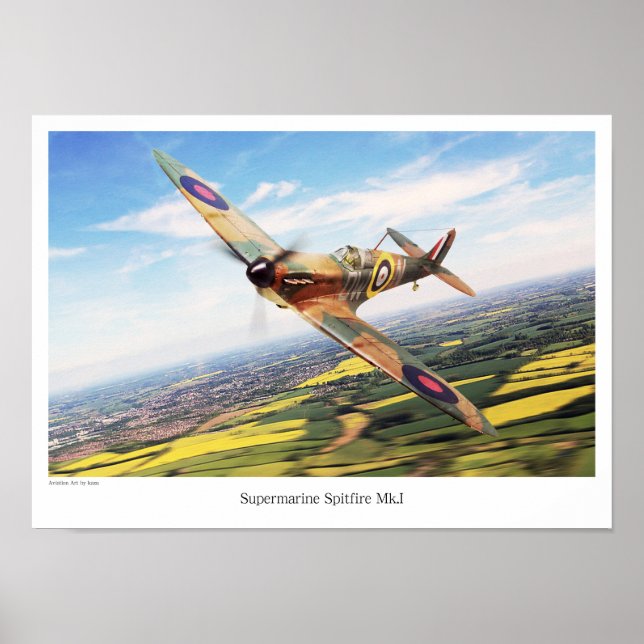 Póster Spitfire (Frente)