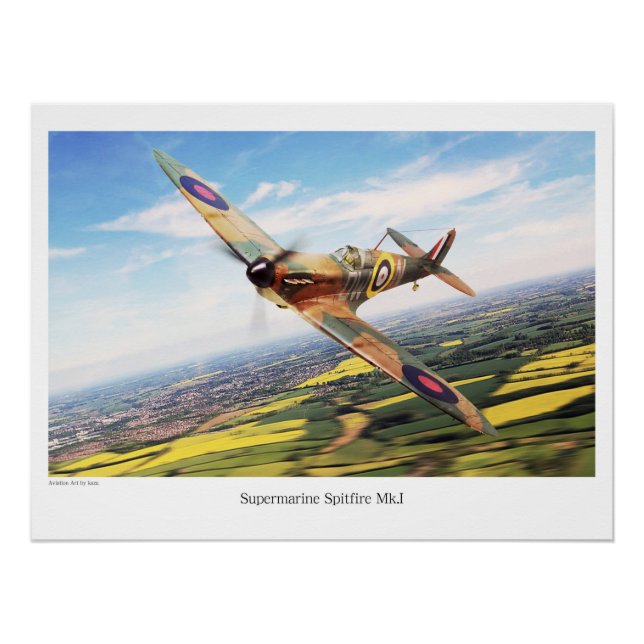 Póster Spitfire (Anverso)