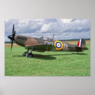 Póster Spitfire AR213