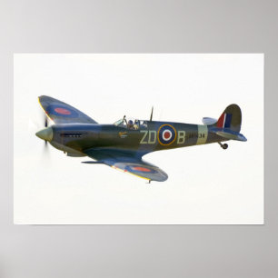 Póster Spitfire MH-434