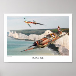 Póster Spitfire supermarino