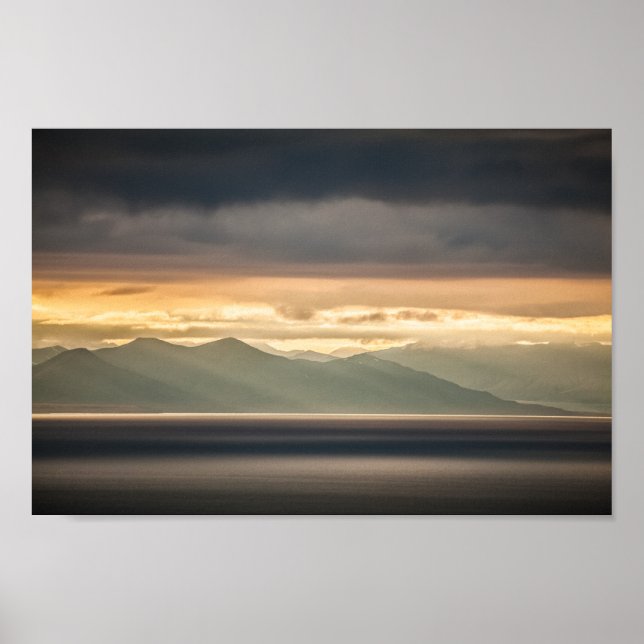 Póster Spitsbergen Svalbard (Frente)