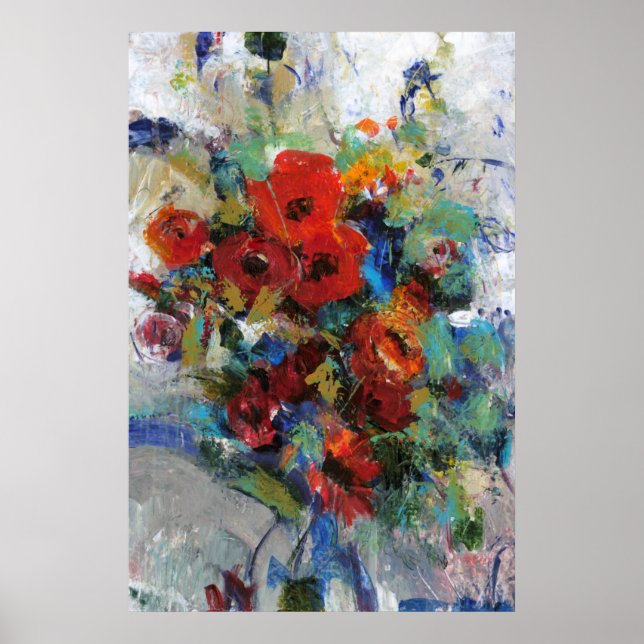 Póster Splash de color II (Frente)