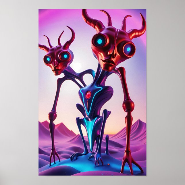 Póster Split Infinitive - Ken Gage Art (Frente)