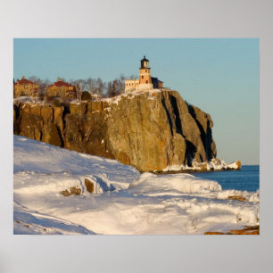 Póster Split Rock Lighthouse State Park on Lake