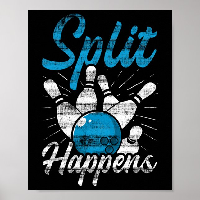 Póster Split tiene un divertido boliche (Frente)