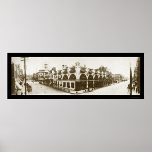 Póster Spokane WA Restaurant Photo 1908