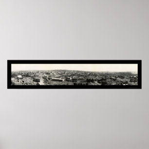 Póster Spokane Washington Photo 1908