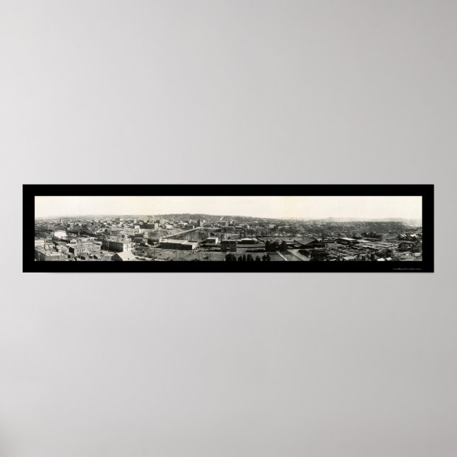 Póster Spokane Washington Photo 1908 (Frente)
