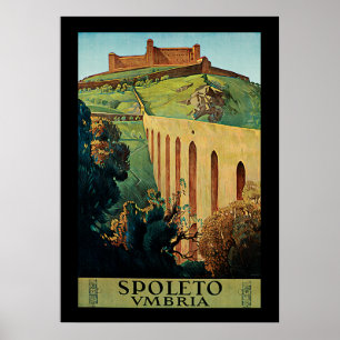Póster Spoleto - Umbría