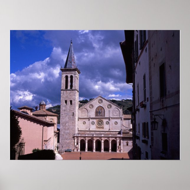 Póster Spoleto Umbria Italia (Frente)