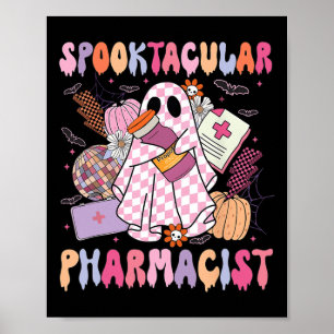Póster Spooktacular Pharmaciular Pharmacit Week Spookokon