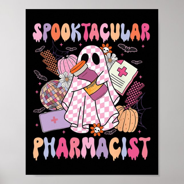 Póster Spooktacular Pharmaciular Pharmacit Week Spookokon (Frente)