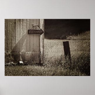 Póster Spooky Graveyard