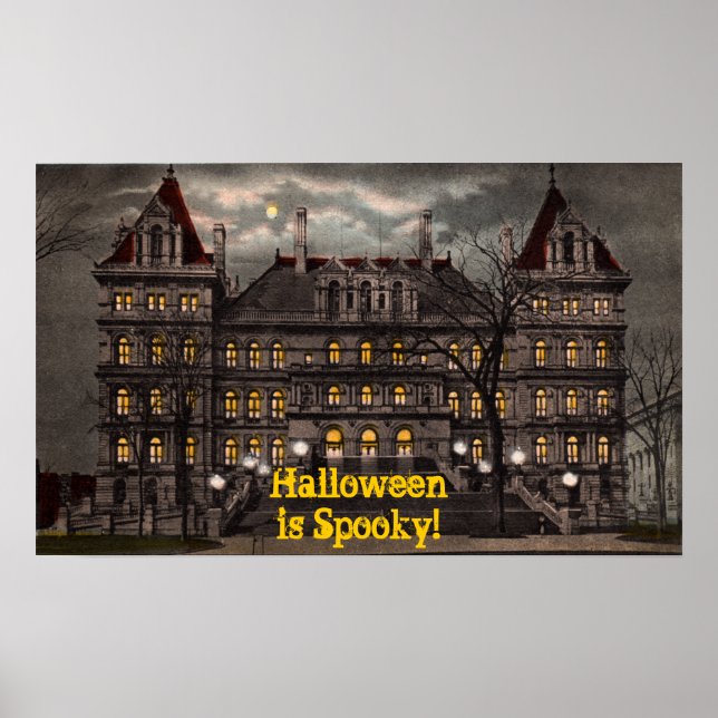 Póster Spooky Halloween Poster (Frente)