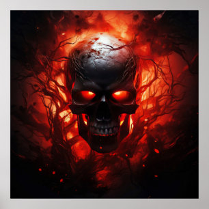Póster Spooky Halloween Poster