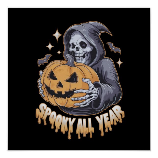 PÓSTER SPOOKY TODO EL AÑO (Anverso)
