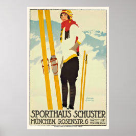 Póster Sporthaus Schuster ropa deportiva y artículos depo
