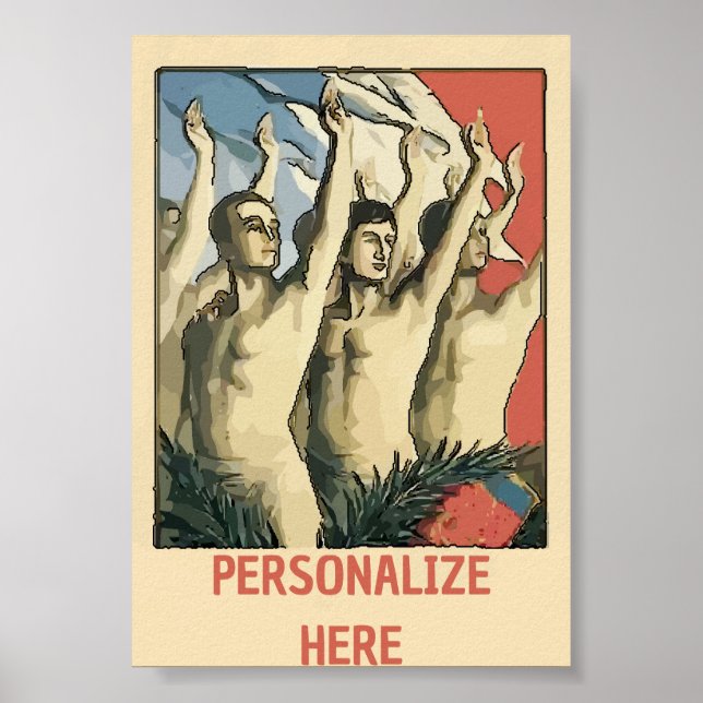 Póster Sports, Arms Up Racers, add text, Poster (Frente)