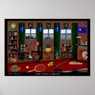 Póster Sports Room 22.5 X 15