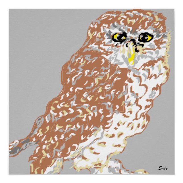 Poster Spots Owl (Anverso)