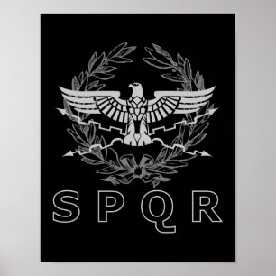 Póster SPQR El Imperio Romano