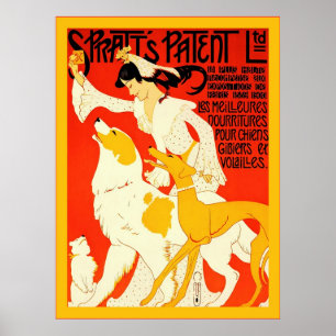 Póster Spratt's Patent Ltd ~ Vintage French Advertising