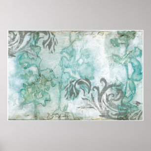 Póster Spray de flores no embellecido III