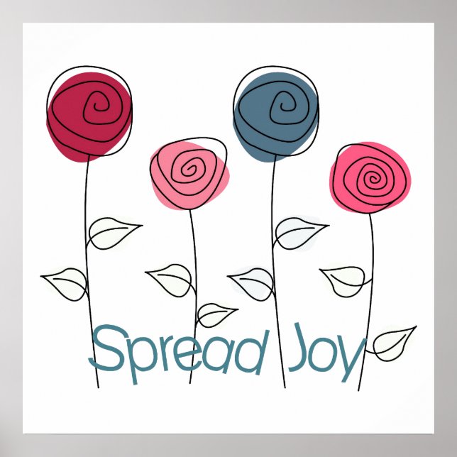 Póster Spread Joy (Frente)