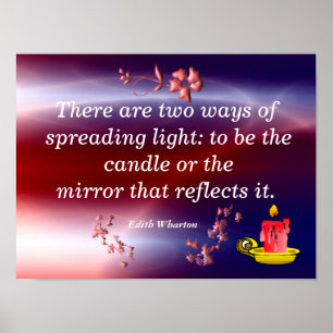 Póster spread the light - art print