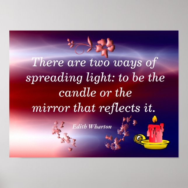 Póster spread the light - art print (Frente)