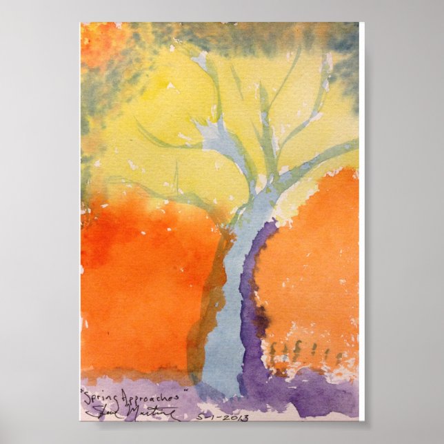 Póster Spring Approaches (Frente)