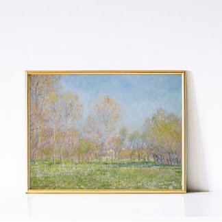 Póster Spring in Giverny – Impressionist Landscape Art