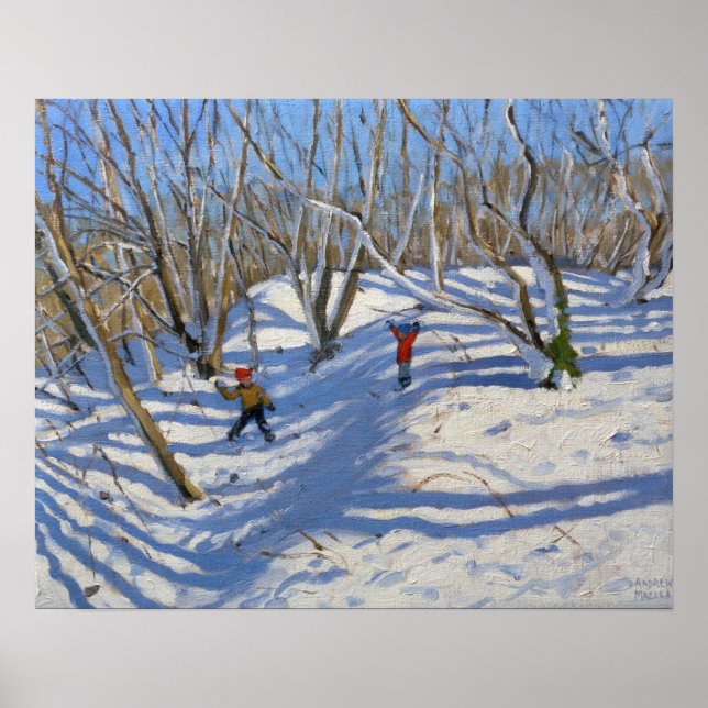 Póster Spring Snow Newhaven Derbyshire 2008 (Frente)