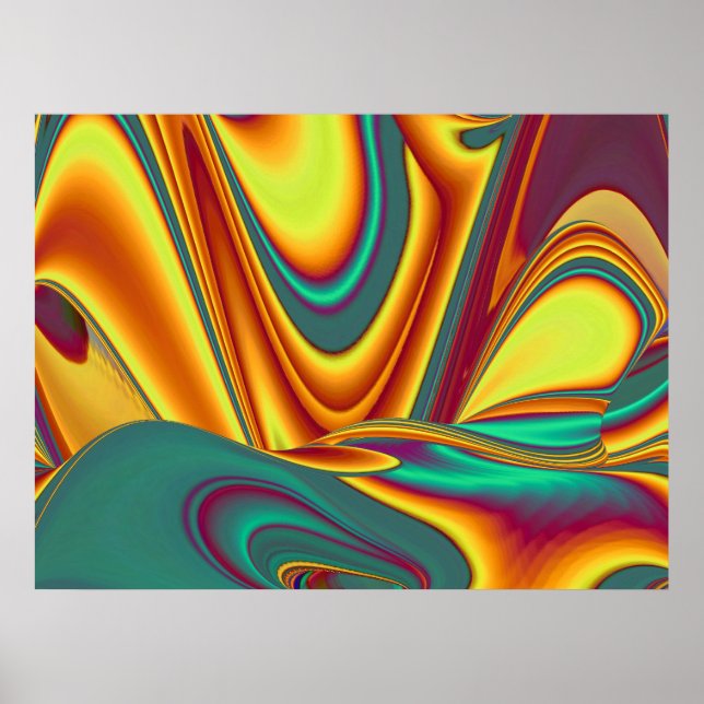 Póster Spring Summer Autumn Flowers Magic (Frente)