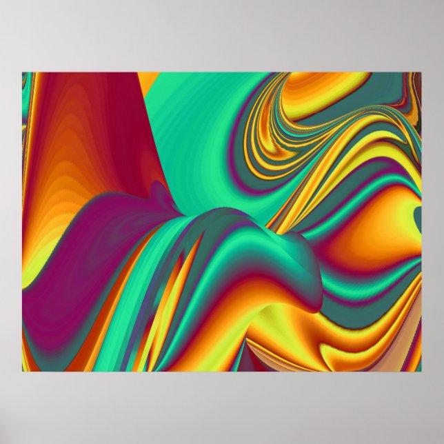 Póster Spring Summer Autumn Flowers Magic (Frente)