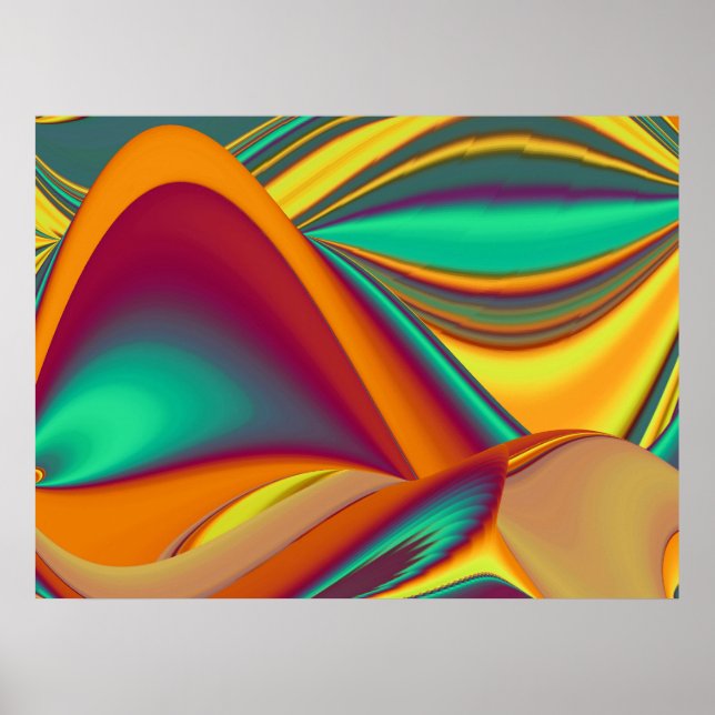 Póster Spring Summer Autumn Flowers Magic (Frente)