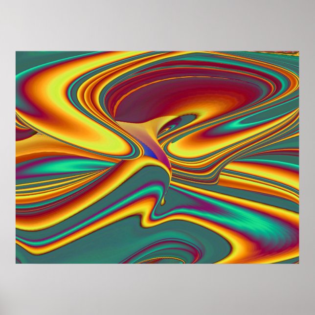 Póster Spring Summer Autumn Flowers Magic (Frente)