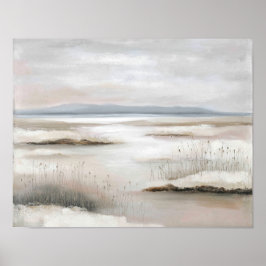 Póster Spring Thaw Marshland #1 – Serene Landscape